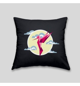 Hummingbird cushion